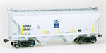 American Limited Models 2020 HO Scale Trinity 3281 2-Bay Covered Hopper "DJ Joseph" Holcim GNAX 2608