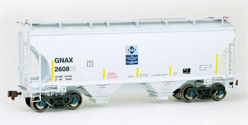 American Limited Models 2020 HO Scale Trinity 3281 2-Bay Covered Hopper "DJ Joseph" Holcim GNAX 2608