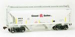 American Limited Models 2025 HO Scale Trinity 3281 2-Bay Covered Hopper Ex- Ciment Quebec NRLX 34041