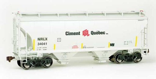 American Limited Models 2025 HO Scale Trinity 3281 2-Bay Covered Hopper Ex- Ciment Quebec NRLX 34041