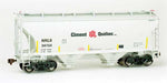 American Limited Models 2026 HO Scale Trinity 3281 2-Bay Covered Hopper Ex- Ciment Quebec NRLX 34154