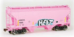 American Limited Models 2032 HO Scale Trinity 3281 2-Bay Covered Hopper Halliburton HWCX 7990