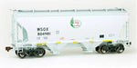 American Limited Models 2049 HO Scale Trinity 3281 2-Bay Covered Hopper Winn Bay Sound WSOX 804981