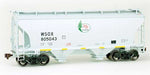 American Limited Models 2052 HO Scale Trinity 3281 2-Bay Covered Hopper Winn Bay Sound WSOX 805043