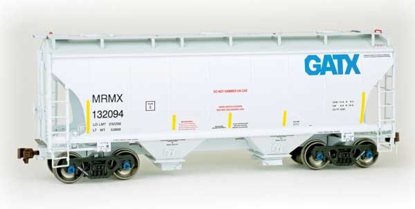 American Limited Models 2054 HO Scale Trinity 3281 2-Bay Covered Hopper GATX MRMX 132094