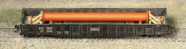 American Model Builders 209 HO Scale Gondola Pipe Load Kit