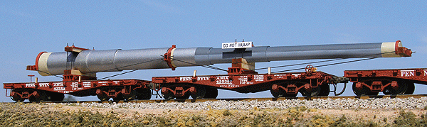 American Model Builders 215 HO Scale Naval Gun Barrel Load Kit