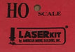 American Model Builders 375 HO Scale Etched Lavatory Window Diamond Pattern Branchline 10-1-2 & 12-1