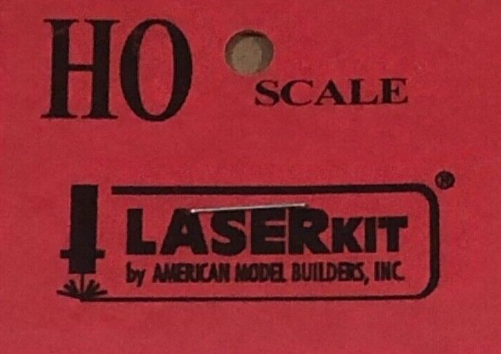 American Model Builders 375 HO Scale Etched Lavatory Window Diamond Pattern Branchline 10-1-2 & 12-1