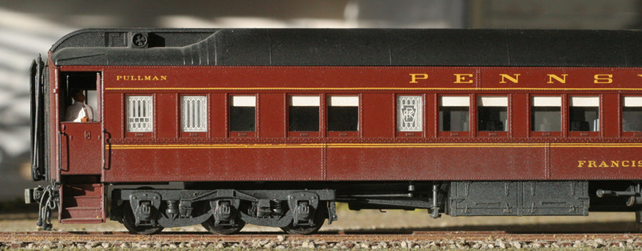 American Model Builders 376 HO Scale Etched Lavatory Window Fountain Pattern Branchline 10-1-2 & 12-1