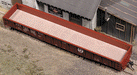 American Model Builders 397 HO Scale Laser-Cut Wood Floor for Tangent Scale Models ACF 70T Gondola 