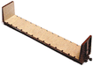 American Model Builders 398 HO Scale MDC/Athearn Bulkhead Flatcar Wood Decking LaserKit