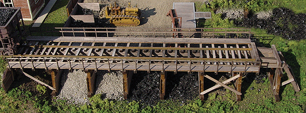 American Model Builders Laser KIT 179 HO Scale PRR Standard Coal Trestle