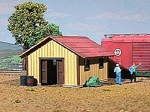 American Model Builders LaserKIT 131 HO Scale PRR Standard Tool House