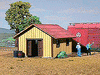 American Model Builders LaserKIT 131 HO Scale PRR Standard Tool House