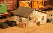 American Model Builders LaserKIT 795 HO Scale Grand Avenue Yard Office