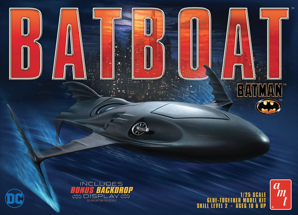 amt 1025 1/25 Batman Returns Batboat
