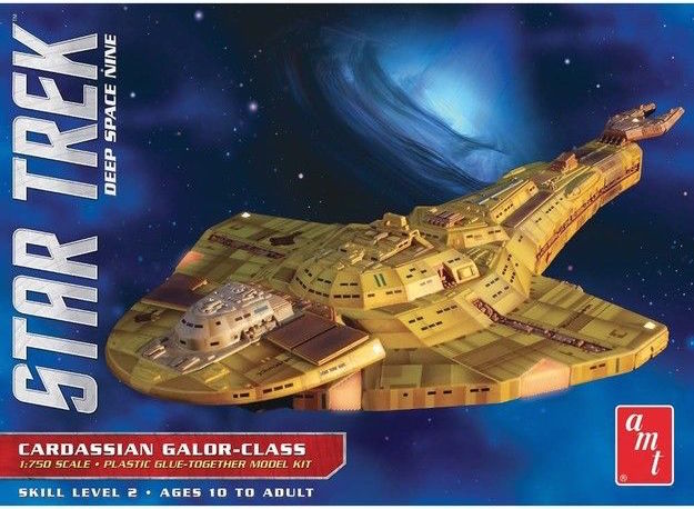 amt 1028 1/750 Star Trek Deep Space Nine Cardassian Galor-Class Warship