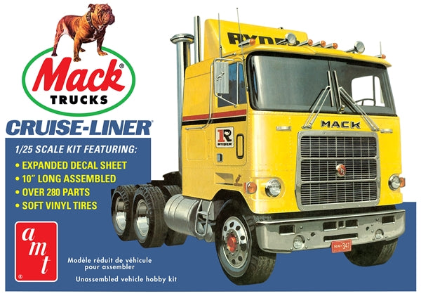 amt 1062 1/25 Mack Cruise-Liner Semi Tractor Cab