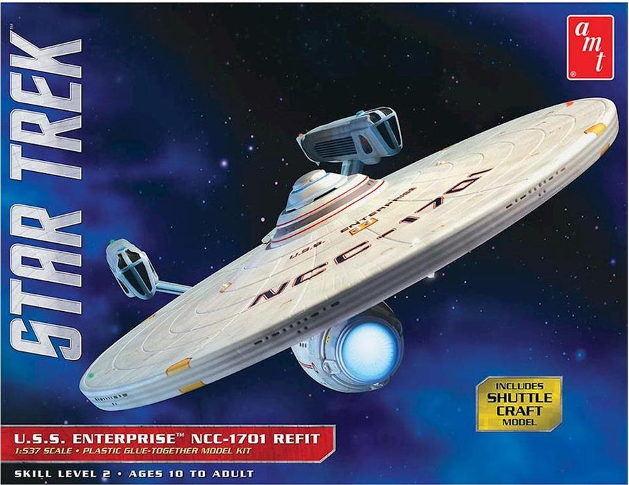 amt 1080 1/537 Star Trek USS Enterprise NCC1701E Refit Kit