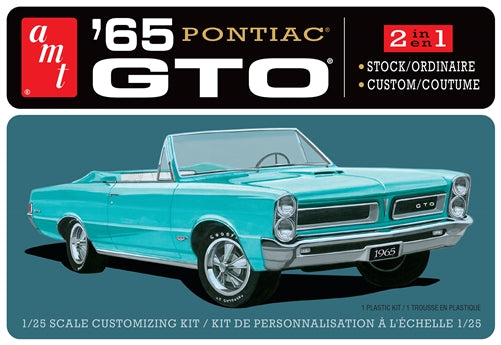 amt 1191 1/25 1965 Pontiac GTO Kit