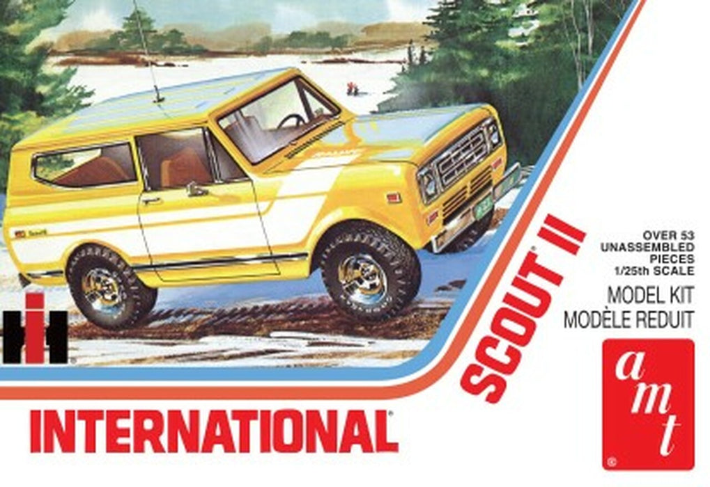 amt 1248 1/25 1977 International Scout II Truck Kit