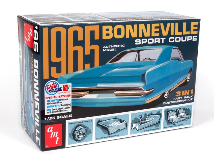 amt 1260 1/25 1965 Pontiac Bonneville Kit