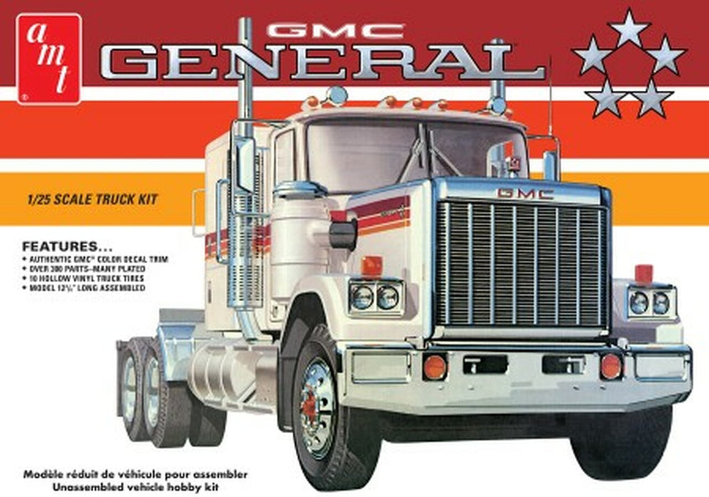 amt 1272 1/25 1976 GMC General Semi Tractor Cab