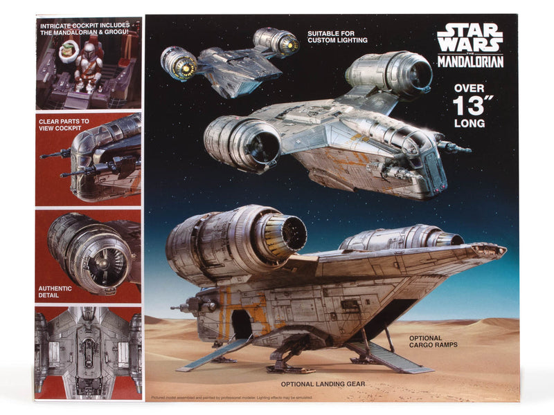 amt 1273 1/72 Star Wars Mandalorian Razor Crest Vehicle Kit