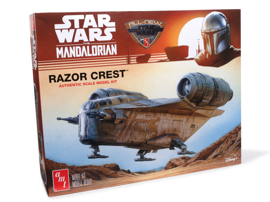 amt 1273 1/72 Star Wars Mandalorian Razor Crest Vehicle Kit