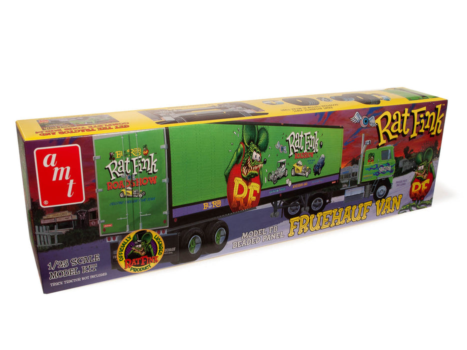 amt 1292 1/25 Fruehauf Van Beaded Hauler - Rat Fink