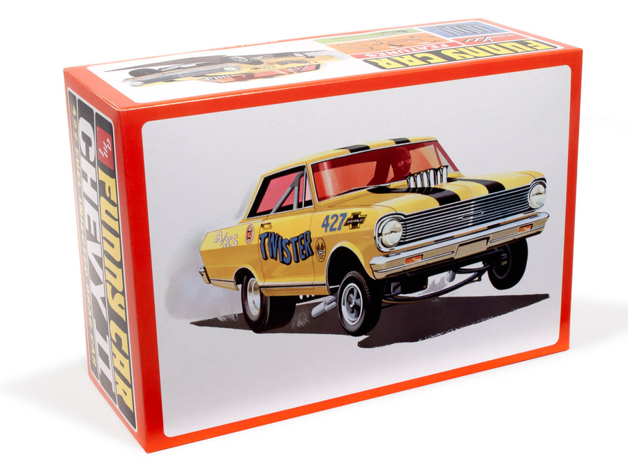 amt 1293 1/25 1965 Chevy II Nova Twister Funny Car Kit