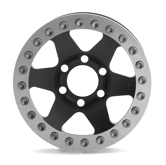 Vanquish Products VPS07763 Method 1.9 Beadlock Race Wheel 310 Black Anodized Aluminum 1 Pair