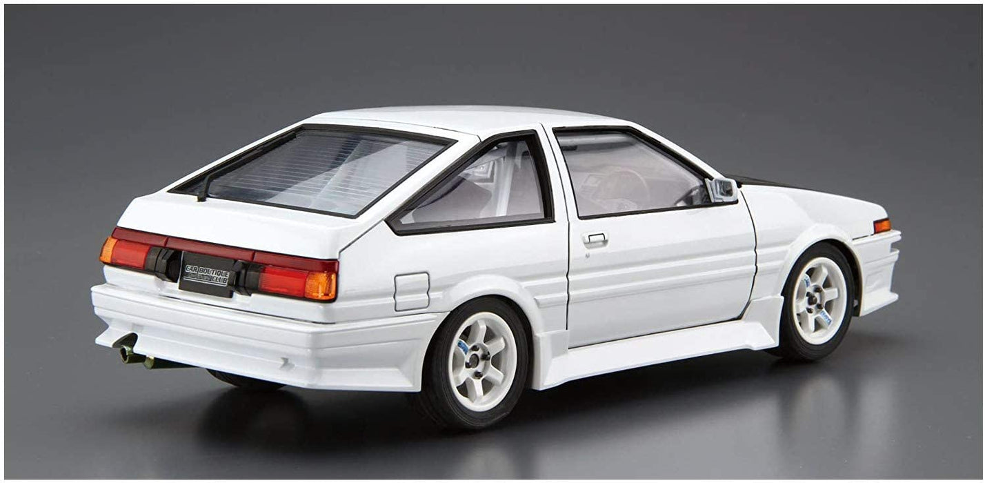 Aoshima 58633 1/24 1985 Toyota AE86 Trueno Tuned 2 Door Model Car Kit
