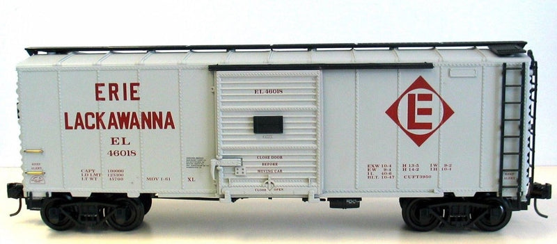 Aristo Craft 46018 G Scale 40' Steel Boxcar Erie Lackawanna EL - NOS