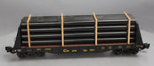 Aristo Craft 46409 G Gauge Bulkhead Flatcar Chessie System B&O 302520 - USED