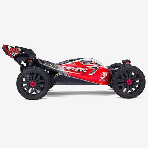 ARRMA 102722 1/8 Typhon 3S Typhon 4x4 BLX Brushless Buggy - Red