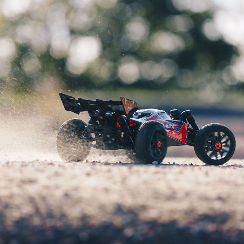 ARRMA 102722 1/8 Typhon 3S Typhon 4x4 BLX Brushless Buggy - Red