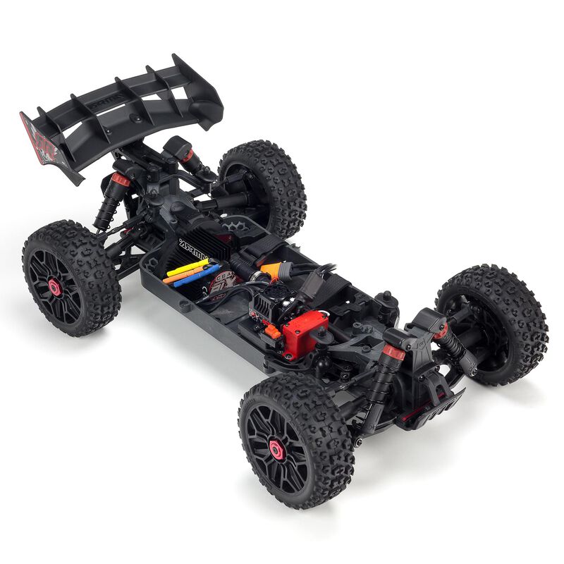 ARRMA 102722 1/8 Typhon 3S Typhon 4x4 BLX Brushless Buggy - Red