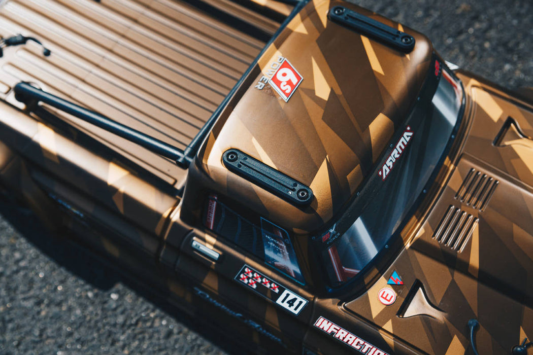 ARRMA 410002 1/7 INFRACTION 6S BLX Matt Bronze Camo Body with Decals