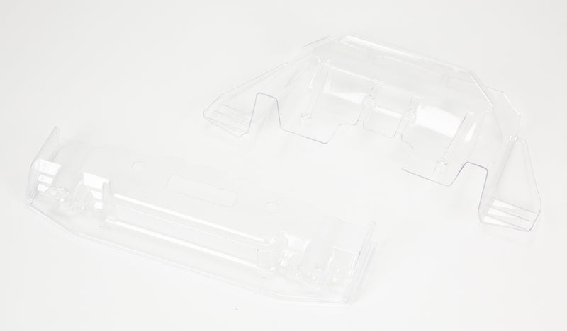 ARRMA 410012 FELONY 6S Clear Splitter and Diffuser