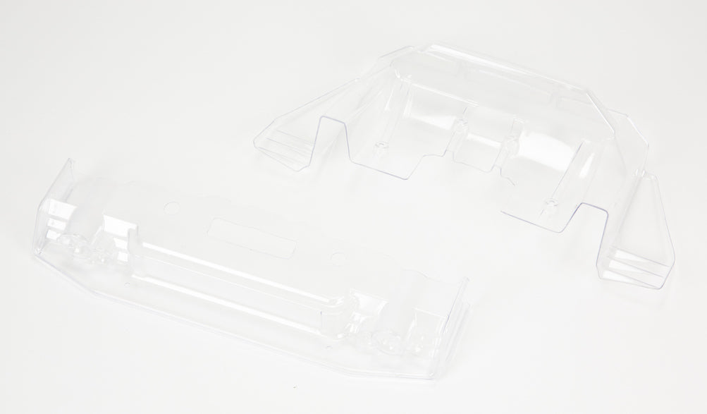 ARRMA 410012 FELONY 6S Clear Splitter and Diffuser