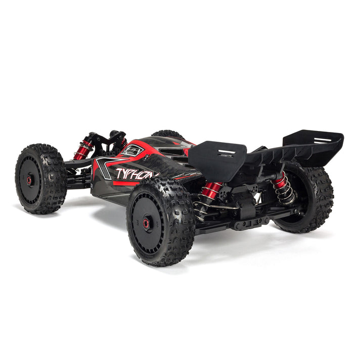 ARRMA 8606V5 1/8 Typhon 6S Typhon 4x4 BLX Brushless Buggy - Black