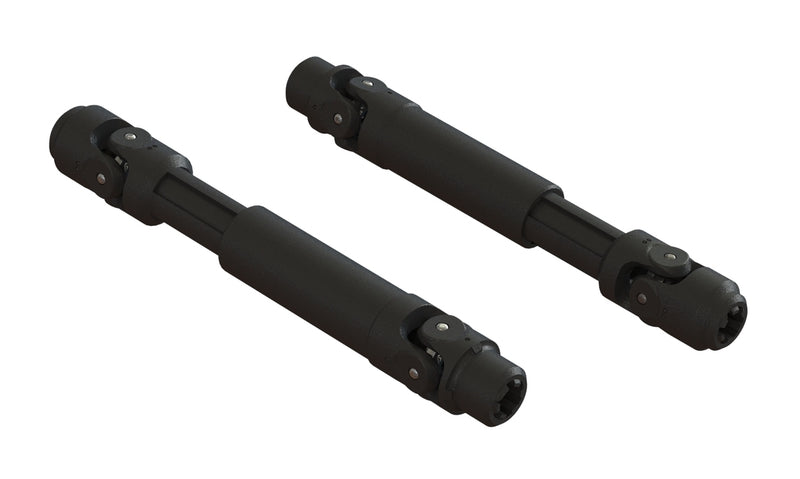 ARRMA AR310864 Composite Rear Slider Driveshaft Set for Most 3S and 4x4 Mega