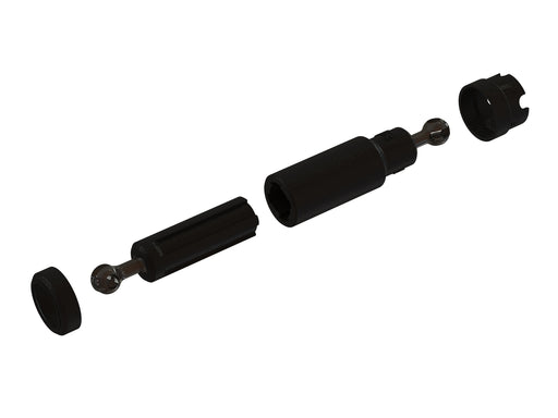 ARRMA AR310866 CVD Composite Slider Driveshaft Set for 3S and 4x4 Mega Vehicles