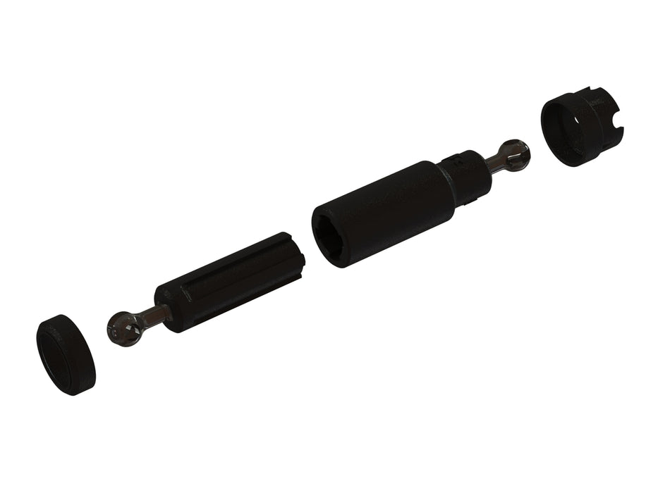 ARRMA AR310866 CVD Composite Slider Driveshaft Set for 3S and 4x4 Mega Vehicles