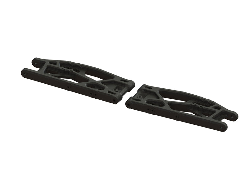 ARRMA ARA330654 148mm Rear Lower Suspension A-Arms for 6S Vehicles 1 Pair