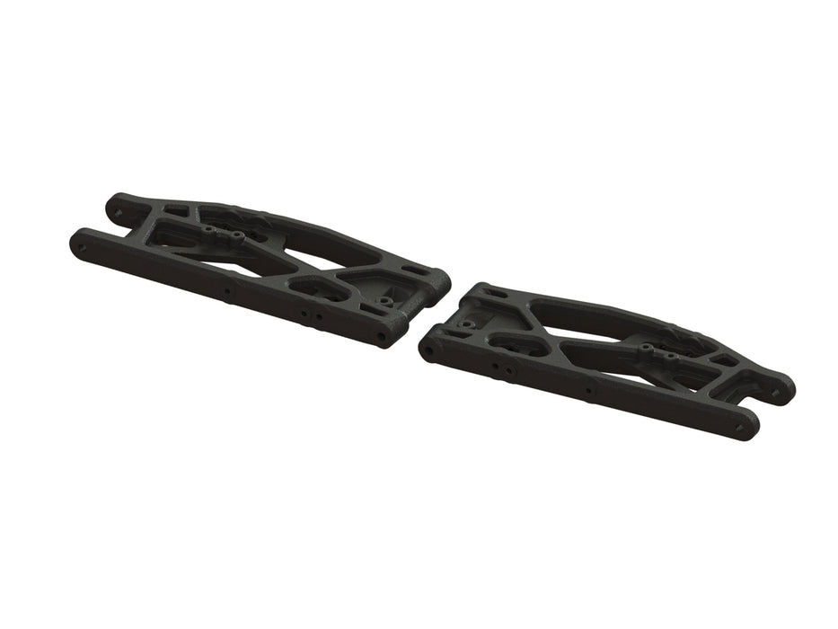 ARRMA ARA330654 148mm Rear Lower Suspension A-Arms for 6S Vehicles 1 Pair
