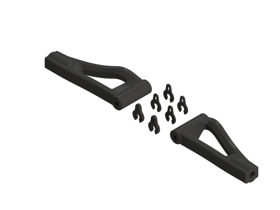 ARRMA AR330215 Front Upper Suspension A-Arm Medium 1 Pair for Some 6S Vehicles