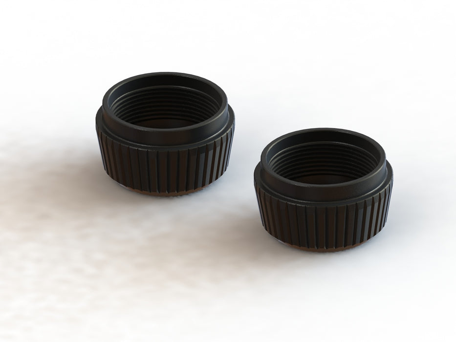 ARRMA AR330513 Aluminum Lower Shock Cap for 6S Vehicles 2 Pack